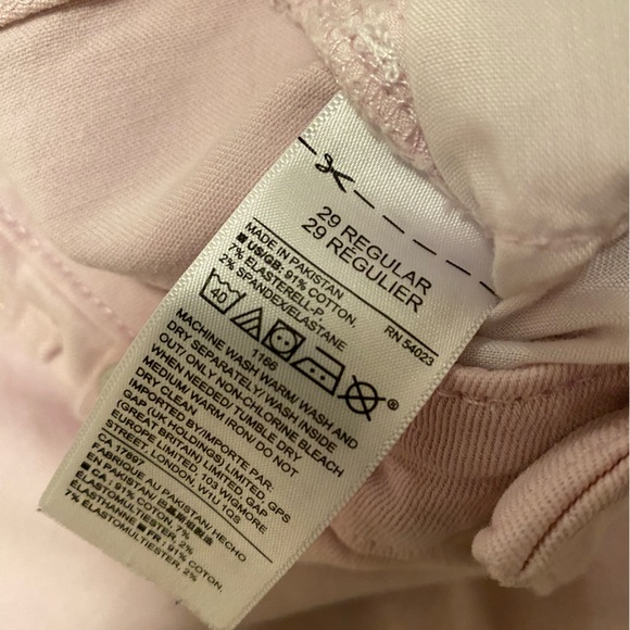 Gap Legging Denim Pant in Mauve Size 29 - Picture 5 of 5